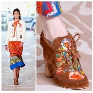 Tory Burch Huntington Suede Bootie 6.5